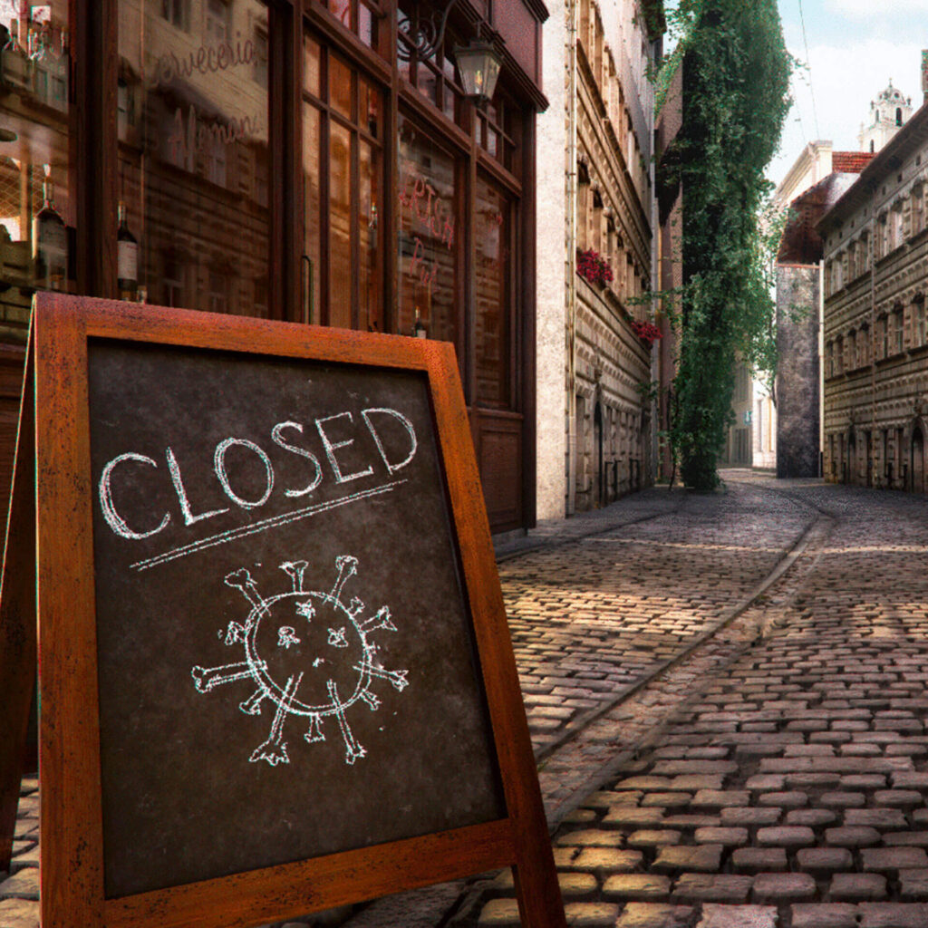 closed covid web - Lockdown 2.0 - Retention Ideas
