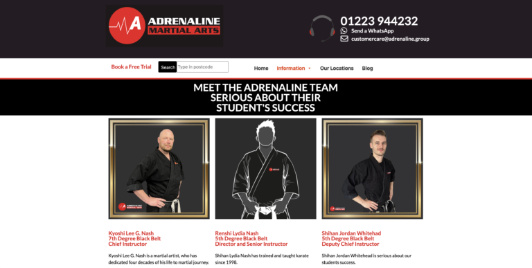 adrenaline martial arts