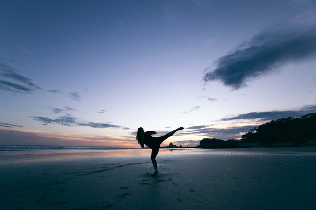 hn 4k2diuws - The Complete Guide to Setting Up Your myMA Website for Conversions silhouette of person kicking on mid air