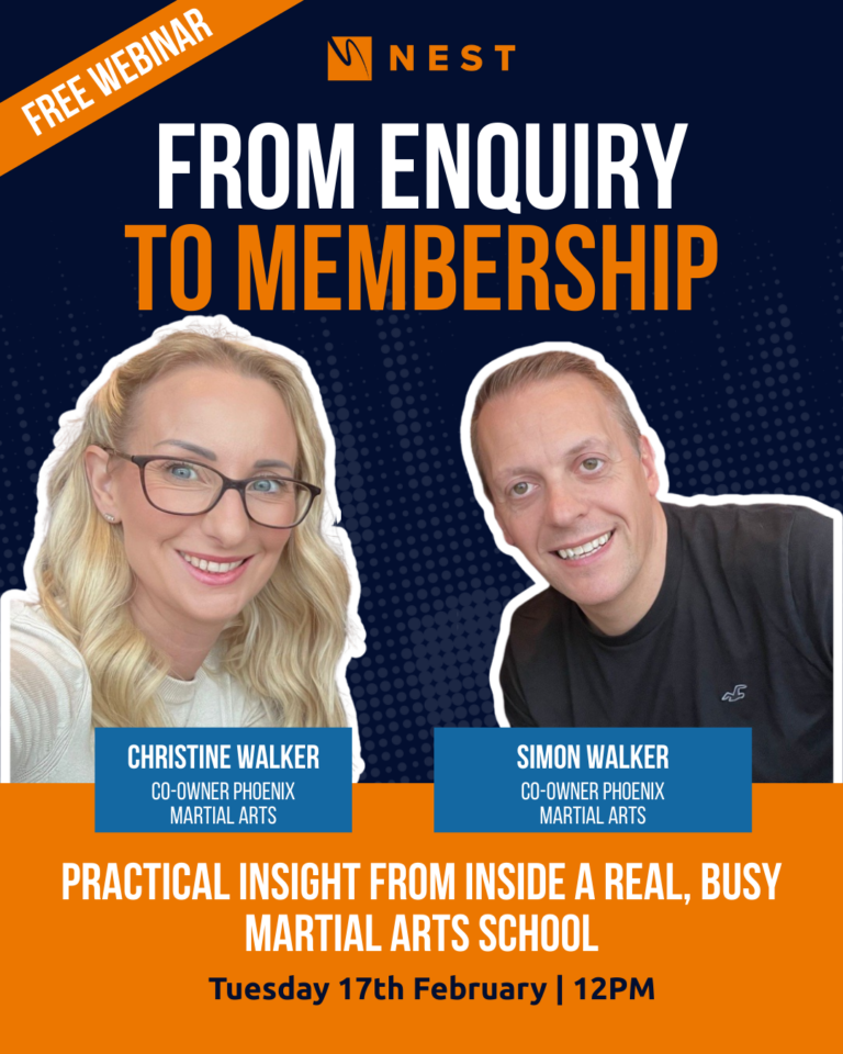 From Enquiry to Membership Social post Ad Mailer - Homepage